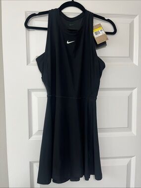 Nike | Dresses | Nike Long Sleeve Black Mini Dress | Poshmark